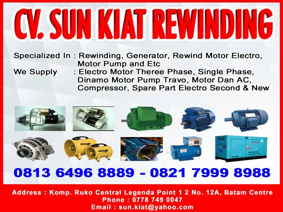 Bengkel Dinamo Batam